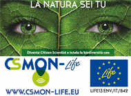 CSMON-LIFE (Citizen Science MONitoring) progetto italiano di citizen science sulla biodiversità finanziato dalla Commissione Europea nell’ambito del programma LIFE+